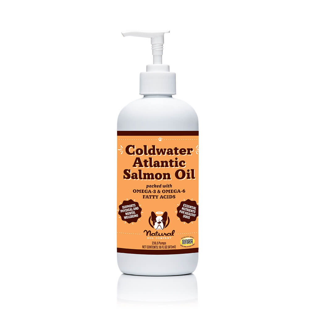 Natural Dog Company Cold Water Atlantic Salmon Supplement Happy Tails