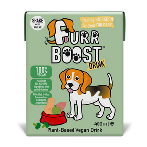 Furrboost Vegan Plant Based Carton-Hydration Dog Drink