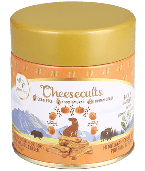 Pawfect Cheese Pumpkin & Flaxseed Dog Treats